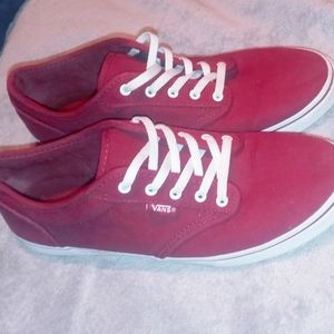Maroon vans size 9